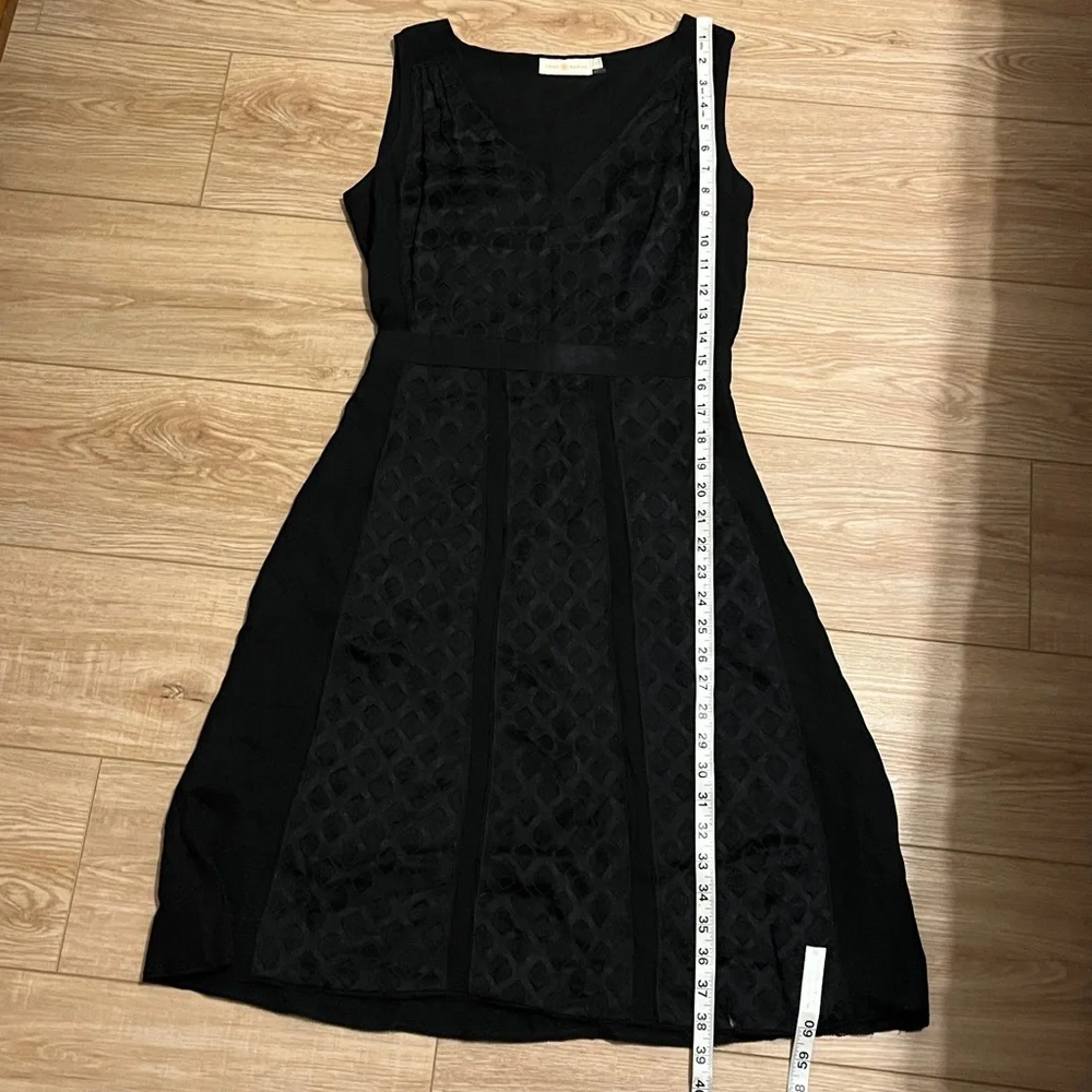 Tory Burch Hadley black silk dress